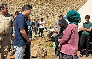 Kaymakam Çolak’tan taziye ziyareti