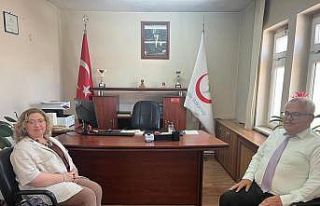 Kaymakam Doğru sağlık çalışanlarıyla bir araya...