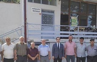 Kaymakam Uçar köylerde vatandaşlarla bir araya...