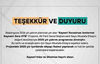 Kayseri Kocasinan Jeotermal Kaynaklı Sera OTB Projesi...