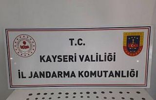 Kayseri’de tarihi eser operasyonu