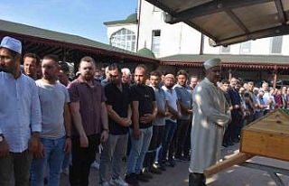 Kazada hayatını kaybeden motosiklet sürücüsü...