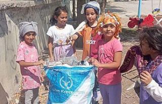 Kilisli çocuklardan örnek davranış