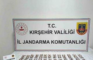 Kırşehir’de uyuşturucu operasyonu: 557 sentetik...