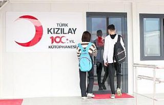Kızılay kütüphanelerinde hazırlanan 504 öğrenci...
