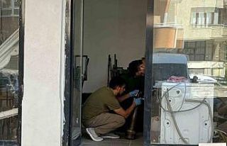 Konya’da bir apartmanda top mermisi bulundu