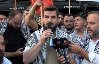 Konya’da İsrail protestosu