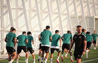 Konyaspor, Göztepe maçının hazırlıklarına devam...