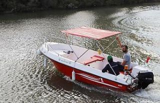 Kura Nehri’nde tekneler yeniden boy gösterdi