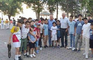 Kur’an kursu öğrencileri bu kez piknikte bir araya...