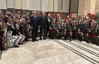 Kütahya halk oyunları ekibi, Cumhurbaşkanlığı...