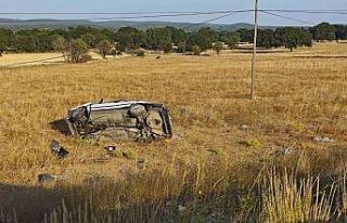 Kütahya’daki kazada ağır yaralanan yaşlı kadın...