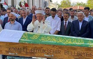 Maksut Serim’in babası Hacı Halil Serim son yolculuğuna...