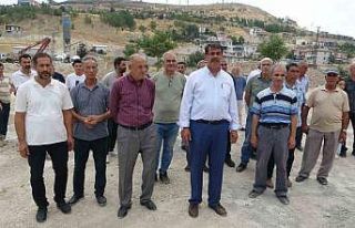 Malatya’da beton santrali tepkisi