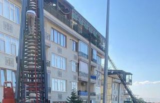 Malatya’da ev yangını