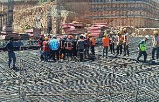 Malatya’da inşaatta iş kazası: 1 işçi yaralandı