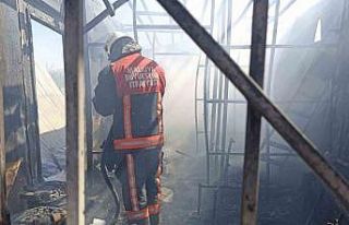 Malatya’da konteynerde yangın