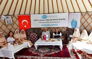 Malazgirt Zaferi etkinliklerinde DATÜB çadırına...