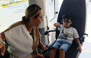 Manavgat’ta ücretsiz göz taraması yapıldı