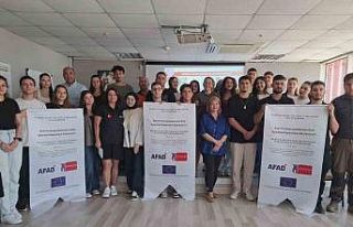 Manisa’da gençler Youthpass aldı