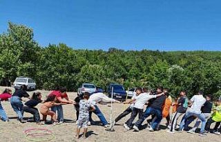Manyas İlçe Müftülüğü yıl sonu şenliği coşkuyla...