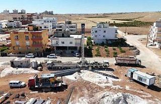 Mardin’de bir mahallede içme suyu kapasitesi artırıldı