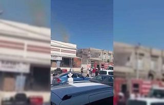 Mardin’de paletlerden çıkan yangın paniğe neden...