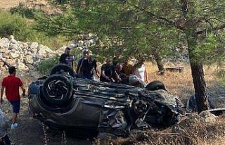 Marmaris-Datça yolunda kafa kafaya çarpışma: 5...