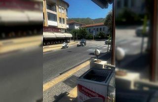 Marmaris’te motosiklet kazası