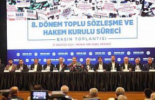 Memur-Sen Genel Başkanı Yalçın: "Toplu sözleşme...