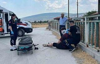 Menteşe’de motosiklet kazası: 1 yaralı