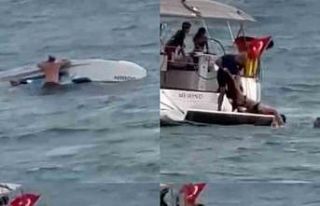 Mersin’de 6 kişinin içinde olduğu tekne alabora...