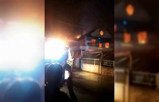Mersin’de yayla evinde korkutan yangın
