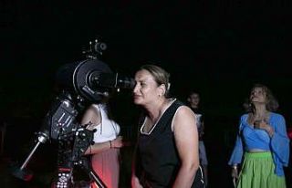 Mersinliler, meteor yağmurunu gözlem şenliğinde...