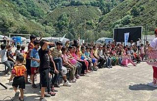 METİP alanındaki çocuklar için özel etkinlik