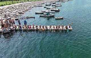 Milli takım için kulaçlar Darıca’da atıldı