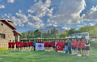 Milli takım kamp için Erzincan’ın Konakbaşı...