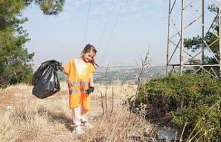 Minik Zeynep’ten büyüklere çevre dersi