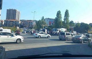 Motosiklet ile beton mikseri çarpıştı: 1 yaralı