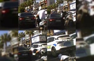 Motosiklet kazaları kamerada