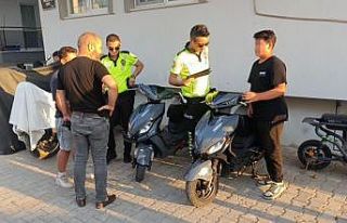 Motosikletleri bırakıp kaçtılar, yakalanınca...