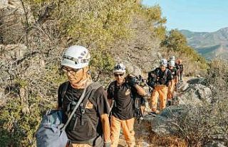 Muğla MAG AME ekiplerinden orman yangınlarına karşı...