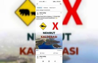 Nemrut Kalderası ziyarete kapatıldı