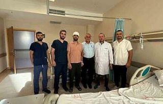 Nusaybin’de 3 boyutlu yazıcıyla kraniyoplasti...