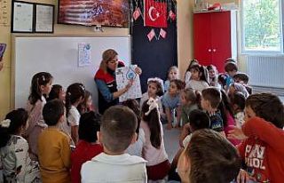 Öğrencilerine su verimliliği eğitimi