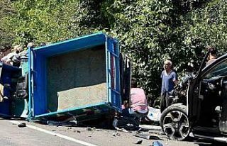 Ordu’da cip patpata çarptı: 2 yaralı