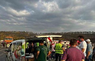 Orhaneli Belediyesi’nden yangın bölgesine tam...