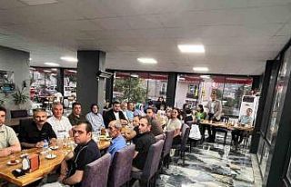 Osmaneli İcra Müdürü Karadaş’a veda yemeği