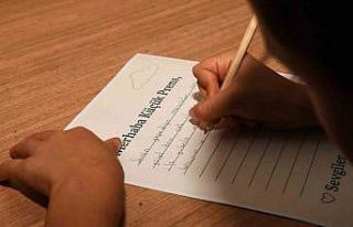 Osmangazi’de çocuklar mektup yazma alışkanlığı...