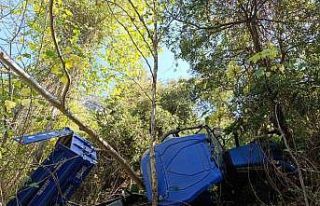 Osmaniye’de traktör uçurumdan devrildi: 2’si...